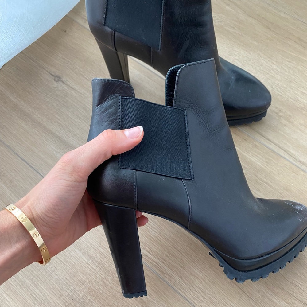 All Saints Black Booties - Picture 6 of 8